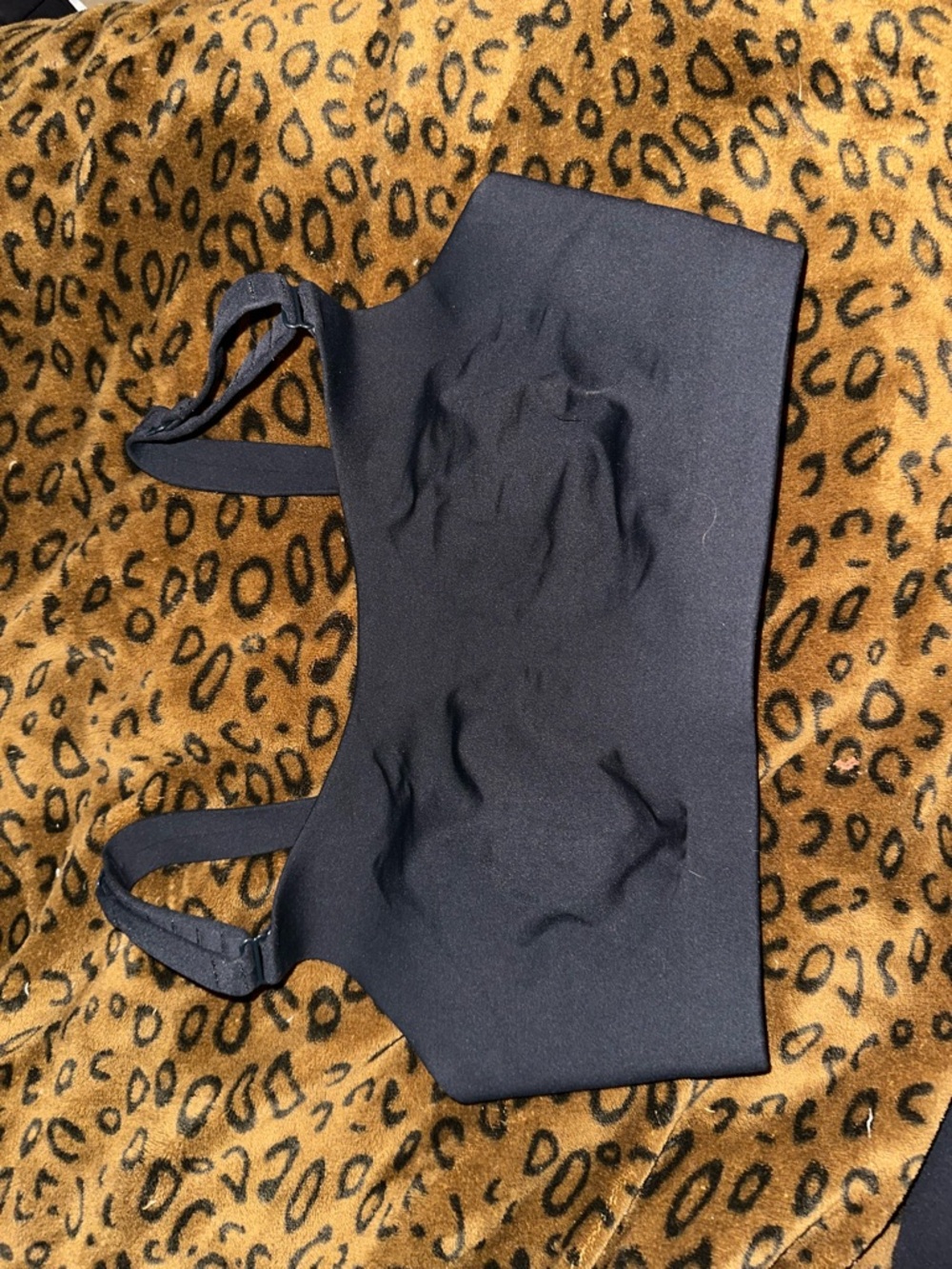 Lululemon athletica bra seamless black 34 DD
